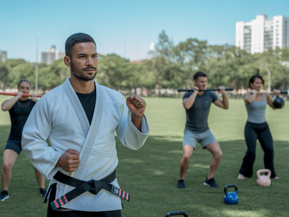 Motivação Jiu-Jitsu no Treino Funcional 2025
