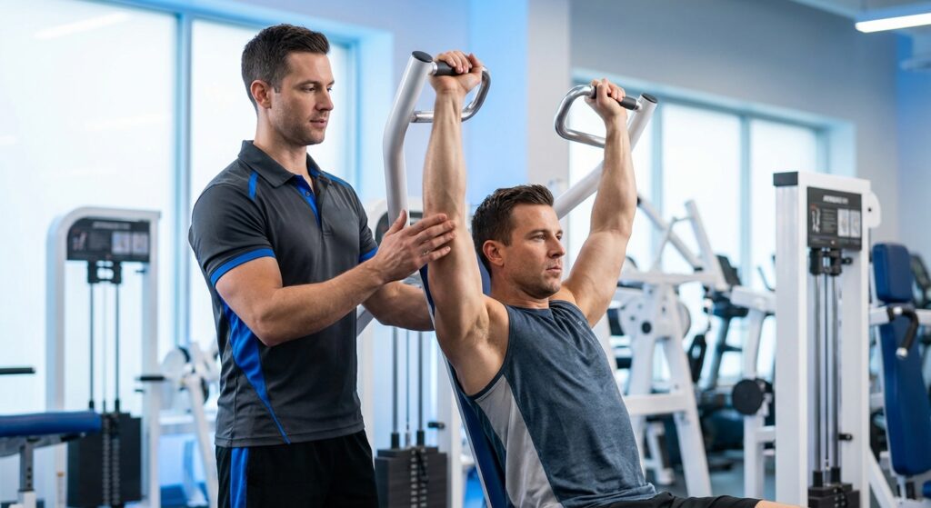 Treino de Ombro na Máquina: Guia para Instrutores Funcionais