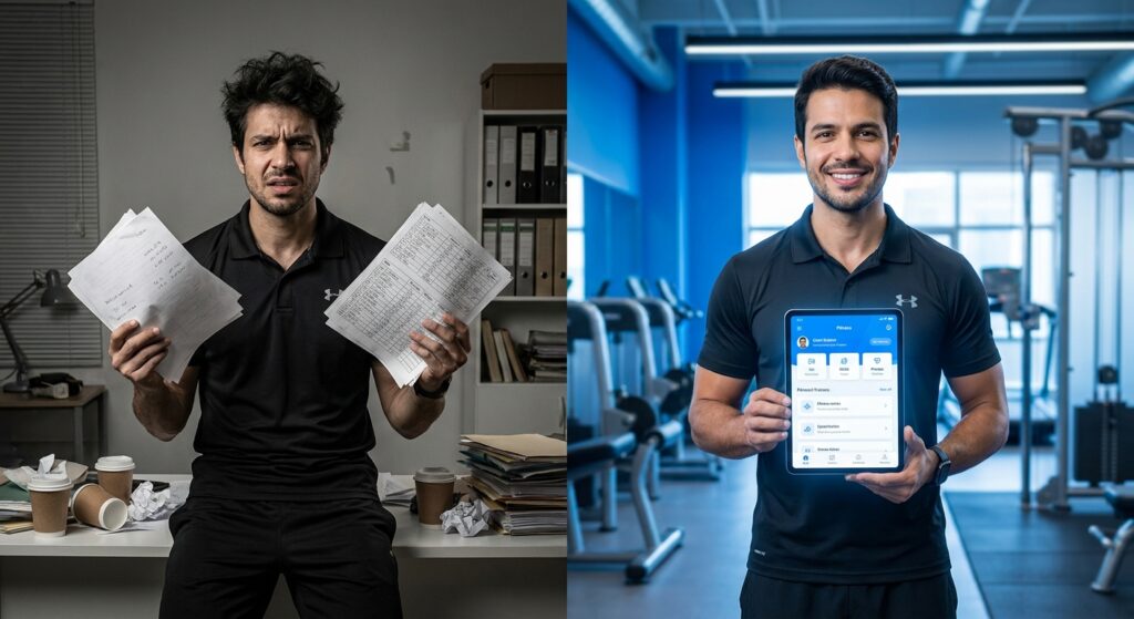 App vs Planilha para Personal Trainer: Qual Escolher em 2026?