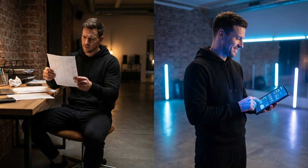 App para Personal Trainer vs Planilha: Qual Escolher em 2026