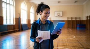 App para Personal Trainer Escolar: App vs Planilha de Treinos