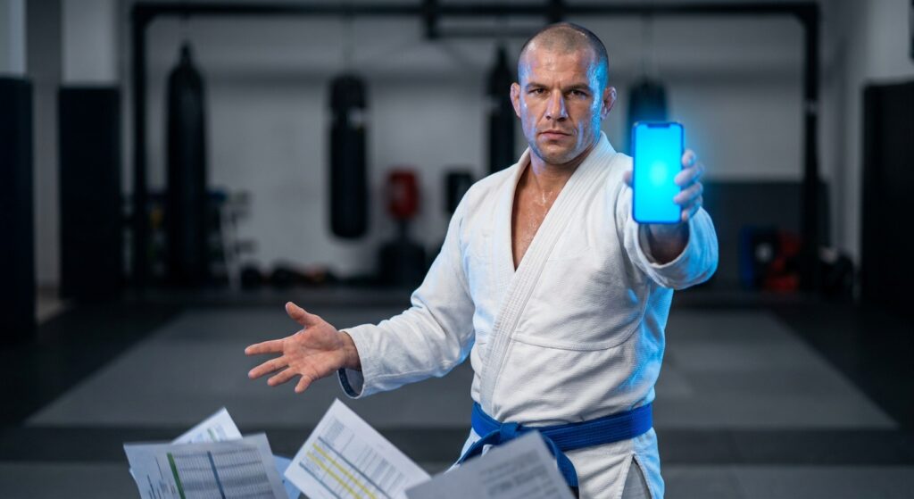 App vs Planilha de Treinos: qual é melhor para personal trainer de artes marciais?